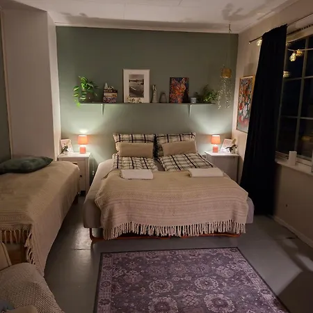Peaceful Farmroom With Free Sauna, Wifi, Parking And Northern Light * نارفيك