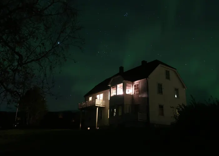 Peaceful Farmroom With Free Sauna, Wifi, Parking And Northern Light شقة *