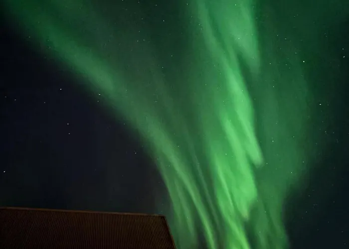 شقة Peaceful Farmroom With Free Sauna, Wifi, Parking And Northern Light